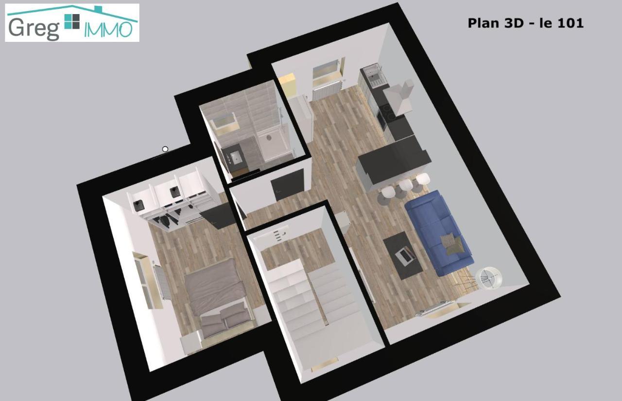Le 101-Gregimmo-Appart'Hotel Audincourt Ngoại thất bức ảnh